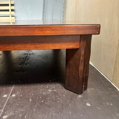 値引き有☆本物楢木の座卓☆の画像