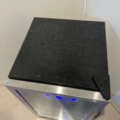 【引取限定】Shelddi 冷蔵庫 93L おしゃれ コンプレッサー式 小型 透明ガラスドア 4-16℃ 1ドアGSR-093の画像