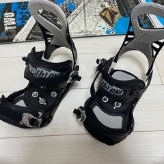 スノーボード セット売り ボード ビンディング 収納バック 154cmの画像