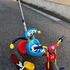 ミッキーの三輪車の画像