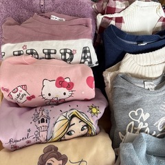 子供服　女の子　長袖　秋冬服　110サイズの画像