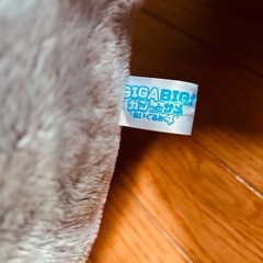 約1m　サメのぬいぐるみの画像