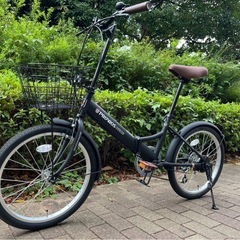 ☆ほぼ新品☆15280円の折りたたみ自転車の画像