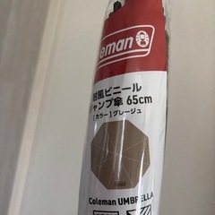 新品Coleman ビニール傘の画像