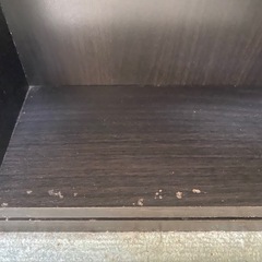 本棚　コミック本　　スライド　ダークブラウンの画像