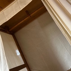 ハンガーラック カバー付きの画像
