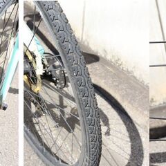 【10/2受渡完了】≪ZU1776ジ≫ Bianchi/ビアンキ クロスバイク C-SPORT1 3×8 24段変速 チェレステ 自転車/クロスオーバーバイク 運動/スポーツ 現状品の画像