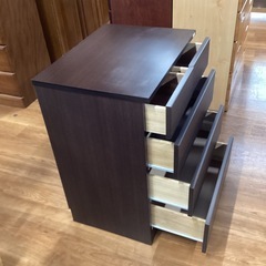 チェスト　4段【町田市再生家具】　251864の画像