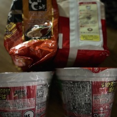 インスタント食品を　まとめての画像