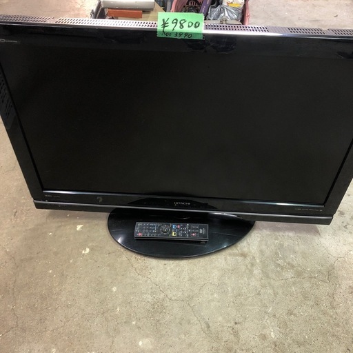 NO：3990日立37型液晶テレビリモコン付‼️  日本製❣️超お買い得品‼️