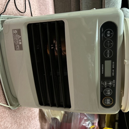 受け渡し者決まりました。ファンヒーター