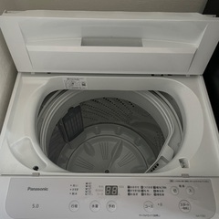 2024年式パナソニック洗濯機　半年使用の画像