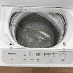 ★リユースのサカイ春日部店★KJ11955 Panasonic 洗濯機 NA-F50B15 5.0kg 22年製 動作確認／クリーニング済みの画像