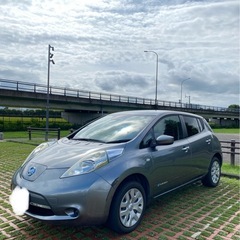 H28年式　日産リーフＳ　24K　車検R9.7迄　満充電時135キロ　自動ブレーキ付　9セグの画像