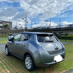H28年式　日産リーフＳ　24K　車検R9.7迄　満充電時135キロ　自動ブレーキ付　9セグの画像