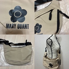 MARY QUANT ショルダーバッグ カーキの画像