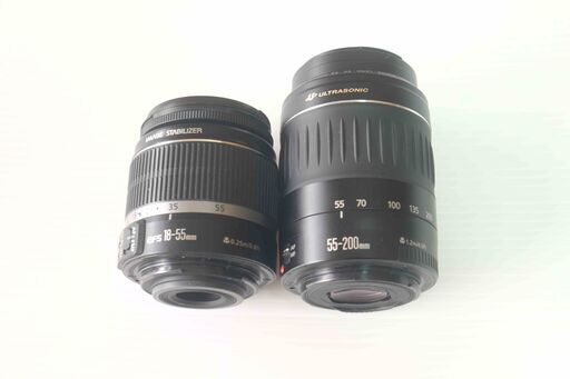 一眼レフカメラ Canon EOS Kiss X2 　レンズ２本