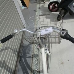 E523★限定特価　整備済み★ブリヂストン　アルベルト★ 中古自転車 【　26インチ　白　 】の画像