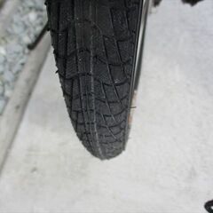 E526★　9500円★　折りたたみ中古自転車【２０インチ　パープル 】の画像