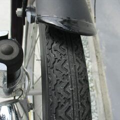 E526★　9500円★　折りたたみ中古自転車【２０インチ　パープル 】の画像