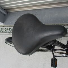 E526★　9500円★　折りたたみ中古自転車【２０インチ　パープル 】の画像