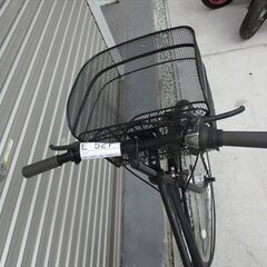 E527★限定特価★ 中古自転車 【　27インチ　黒　軽快車　6段　LEDオートライト 】 の画像