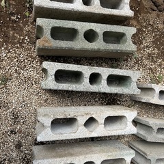 ブロックレンガ　大小8個の画像