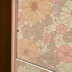 【昭和レトロ】花柄タンス　箪笥　８段の画像