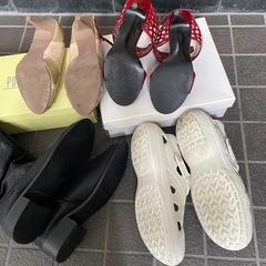 サンダル　ヒール　ブーツ　靴　まとめ売りの画像