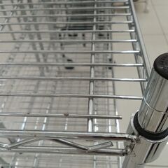 ★リユースのサカイ日立店★HJ7895  メタルラック シルバー H94×D35×W90 クリーニング済み の画像