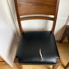 訳あり格安　ダイニングチェア4脚セットの画像