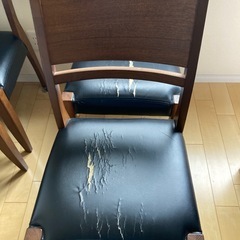 訳あり格安　ダイニングチェア4脚セットの画像