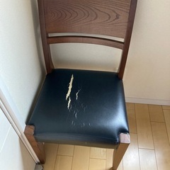 訳あり格安　ダイニングチェア4脚セットの画像