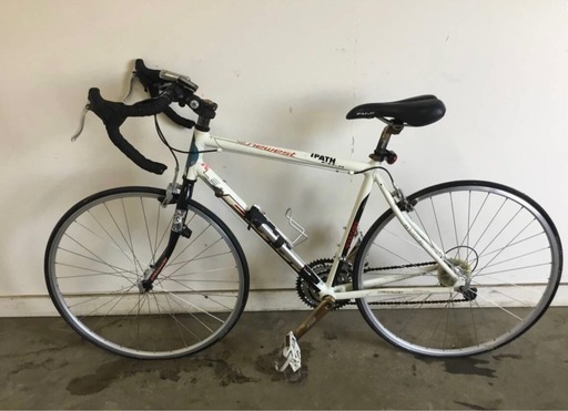 h-130△ q 岐阜発/ FUJI/ newest 4.0/ ロードバイク/ 3×8段変速/ 自転車/ 700×25c/ チューブ欠品/ 走行未確認/ 現状品/ 管12s/ R7.7/6 △