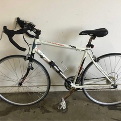h-130△ q 岐阜発/ FUJI/ newest 4.0/ ロードバイク/ 3×8段変速/ 自転車/ 700×25c/ チューブ欠品/ 走行未確認/ 現状品/ 管12s/ R7.7/6 △の画像
