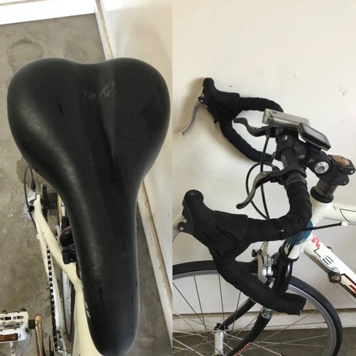 h-130△ q 岐阜発/ FUJI/ newest 4.0/ ロードバイク/ 3×8段変速/ 自転車/ 700×25c/ チューブ欠品/ 走行未確認/ 現状品/ 管12s/ R7.7/6 △