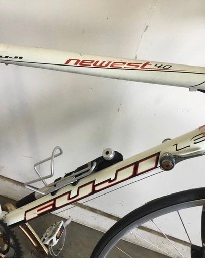 h-130△ q 岐阜発/ FUJI/ newest 4.0/ ロードバイク/ 3×8段変速/ 自転車/ 700×25c/ チューブ欠品/ 走行未確認/ 現状品/ 管12s/ R7.7/6 △