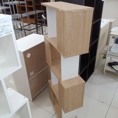 ★リユースのサカイ日立店★HJ7897  収納棚 ライトブラウン H142.5×D23.5×W59.5 クリーニング済み の画像