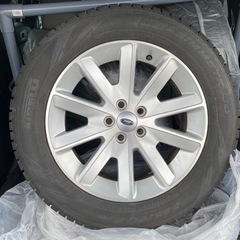 フォード.Ford.純正アルミホイール+スタッドレスタイヤ.18インチ.4本セット.エクスプローラー等の画像