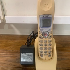シャープFAX電話❣️子機、の画像