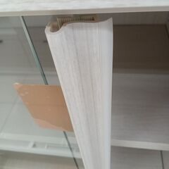 ★リユースのサカイ日立店★HJ7899  食器棚 ホワイト H119×D29.5×W56.5 クリーニング済み の画像
