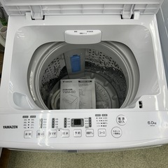 リユースのサカイ東金店 YAMAZEN 洗濯機 23年製 6kg TJ15076の画像