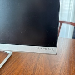 【美品】HP 24fw with audio 24インチ モニター ゲーミングの画像