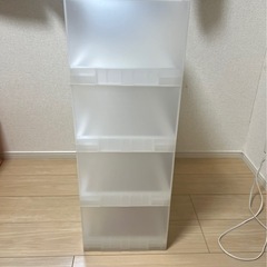 収納 ラック 棚 スチールラック 美品の画像