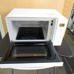 2023年製 ニトリ フラットタイプ 電子レンジ EM-520X-BK あたため/解凍 50Hz/60Hz共用 NITORI レンジ キッチン家電  札幌 北20条店の画像