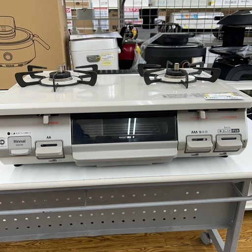 リユースのサカイ東金店 Rinnai ガステーブル 23年製 都市ガス用 TJ15083