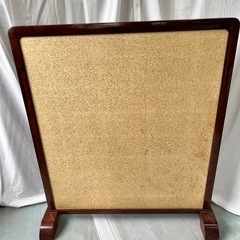 アンティーク屏風永政 山水図 衝立 煎茶道具 間仕切り パーティションの画像