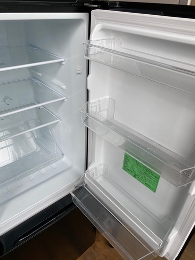 【2023年製】156ℓ冷蔵庫 ブラック