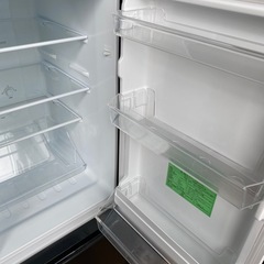 【2023年製】156ℓ冷蔵庫 ブラックの画像