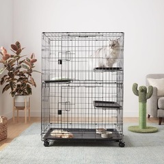 キャットゲージ 猫ゲージ 大型3段